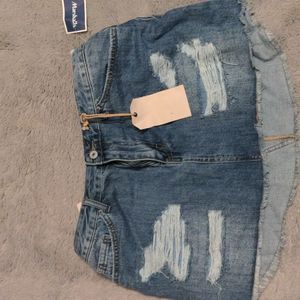Blue Jean mini skirt